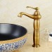 Tap Bathroom Sink Faucet in Vintage Style Antique Brass Finish Tall Bathroom Sink Faucet - B076Z6XYGK